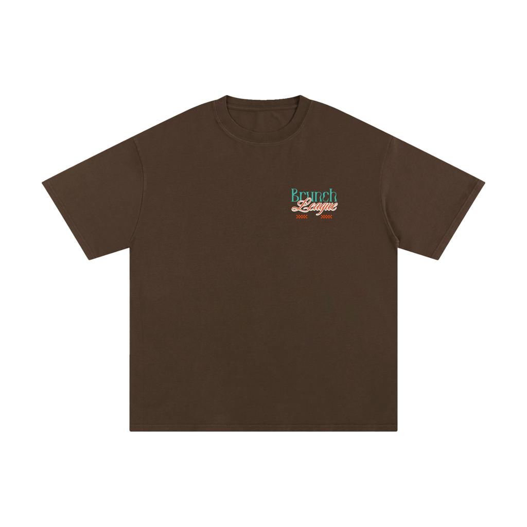 Unisex Pure Cotton T-Shirt with Brunch League Graphic