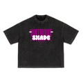 Textured Waffle Washed Boxy T-Shirt