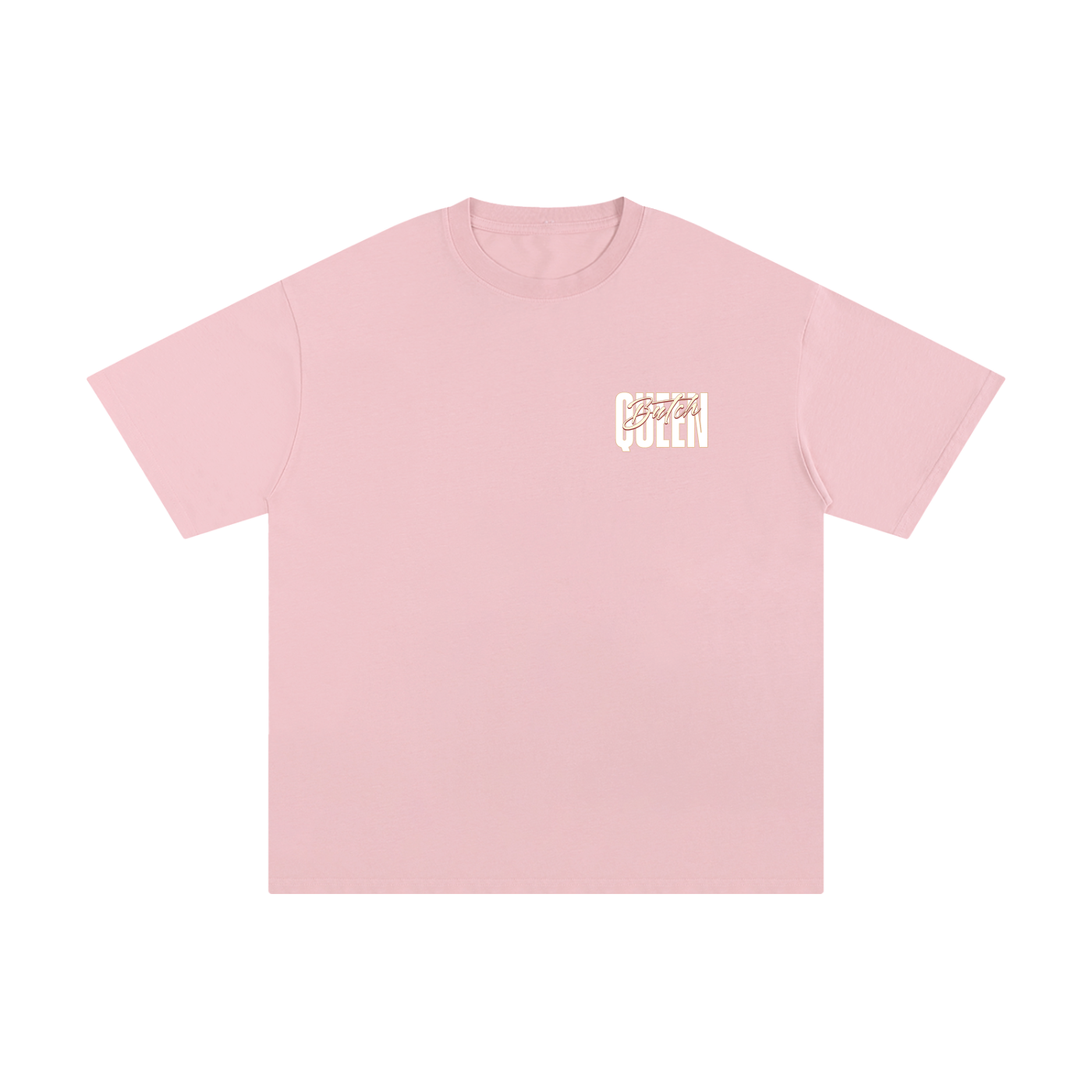 Unisex Pure Cotton T-Shirt with Butch Queen Floral Graphic