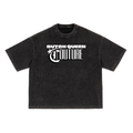 Textured Waffle Washed Boxy T-Shirt