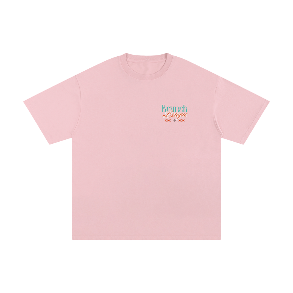 Unisex Pure Cotton T-Shirt with Brunch League Graphic