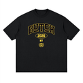 Streetwear Loose Drop Shoulder T-Shirt with Butch 2026 Graphic