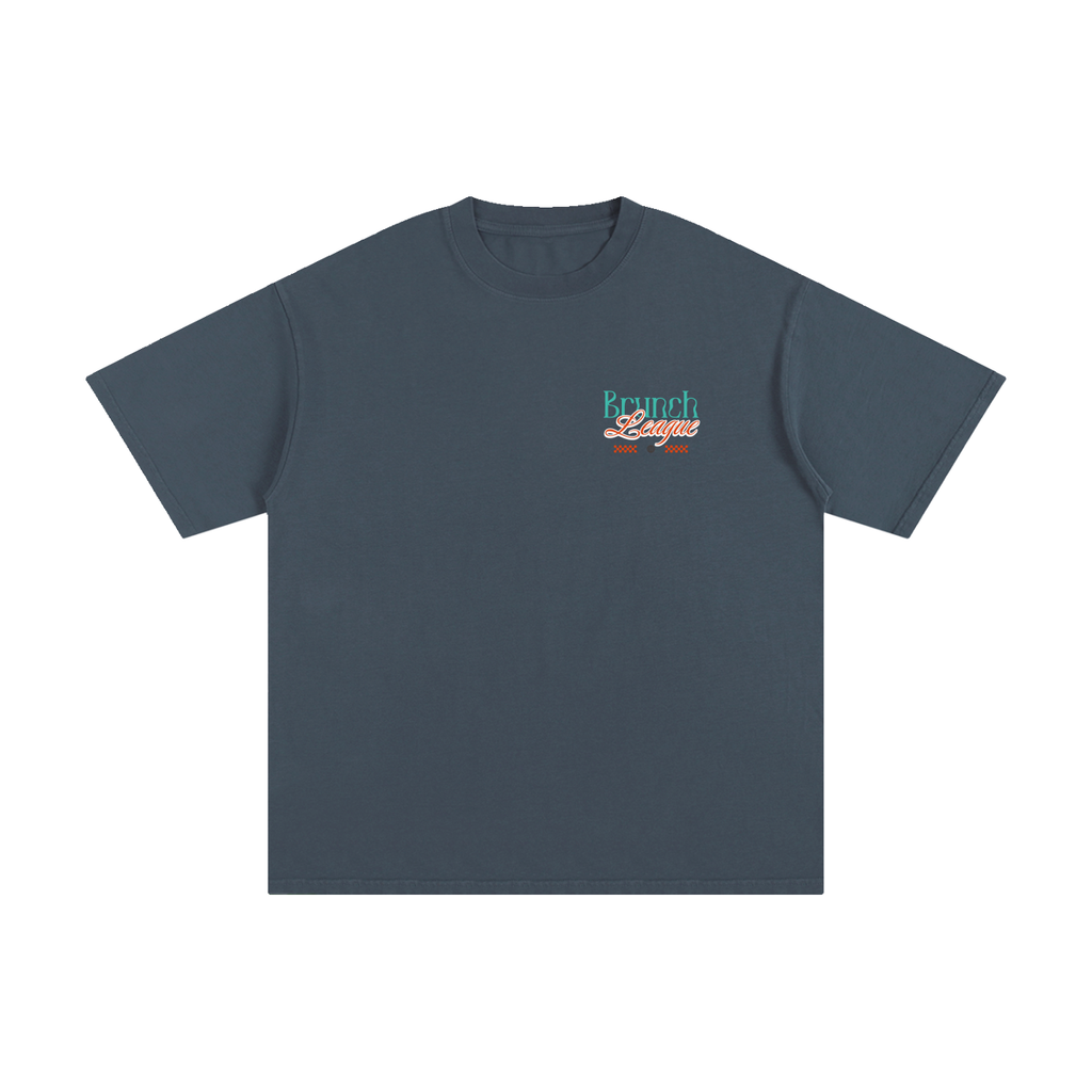 Unisex Pure Cotton T-Shirt with Brunch League Graphic
