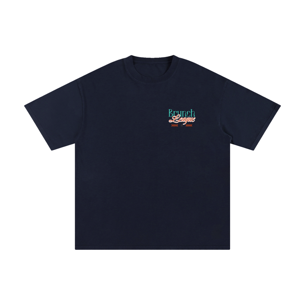 Unisex Pure Cotton T-Shirt with Brunch League Graphic