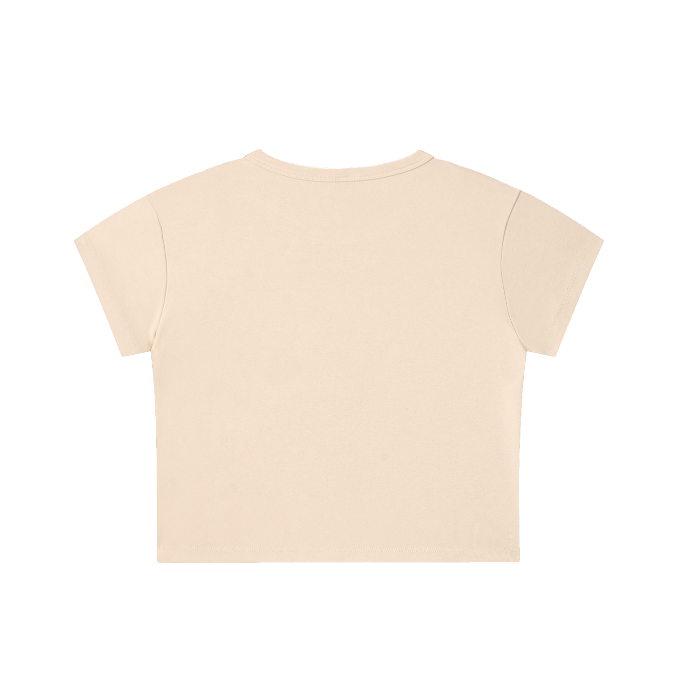 Snow Washed Crop Top with Pink Femme Queen Graphic