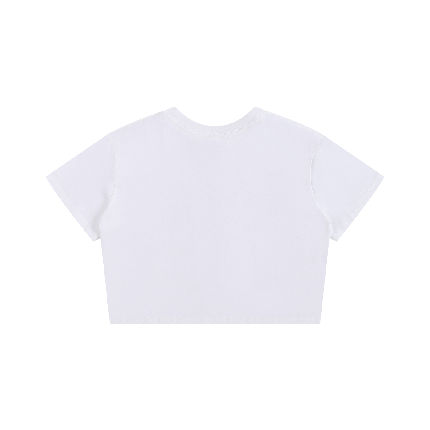 Baby Tee Seamless T-Shirt with Red Femme Queen Graphic