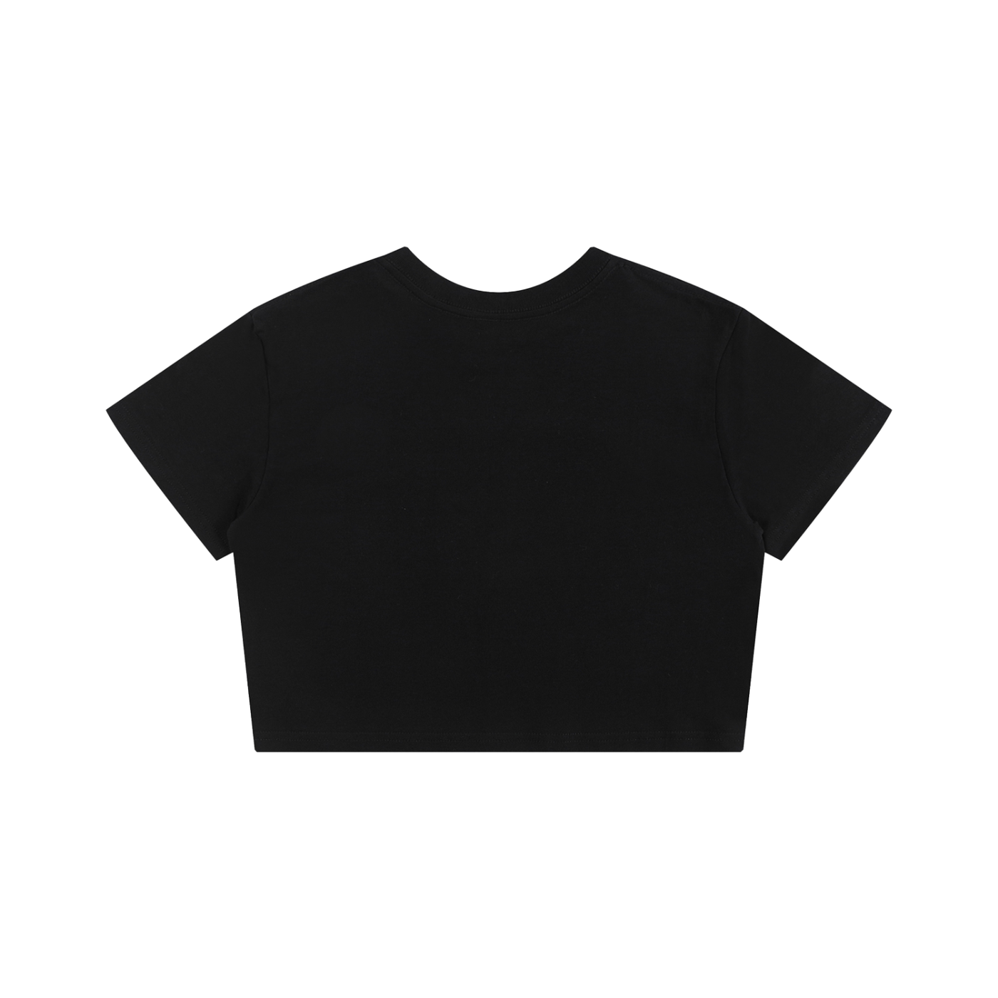 Baby Tee Seamless T-Shirt with Pink Femme Queen Graphic