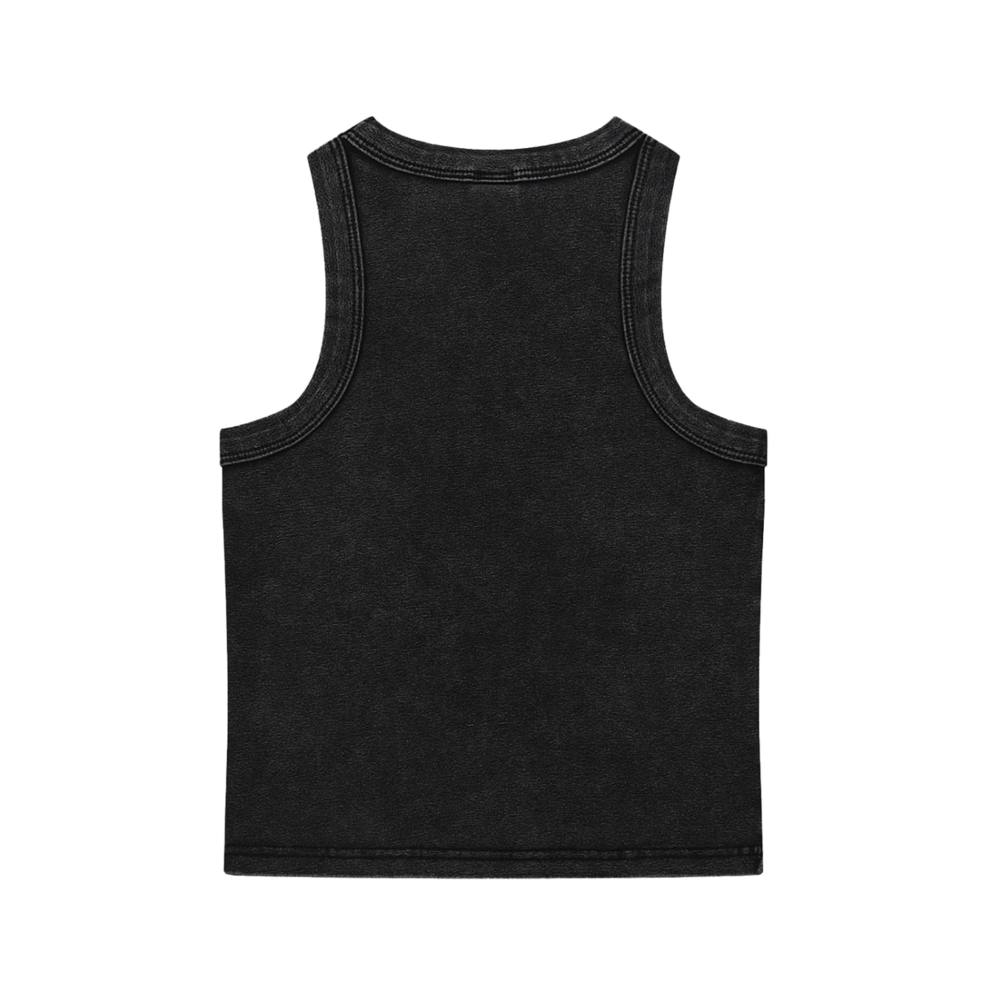 Snow Washed Tank Top with Pink Femme Queen Graphic